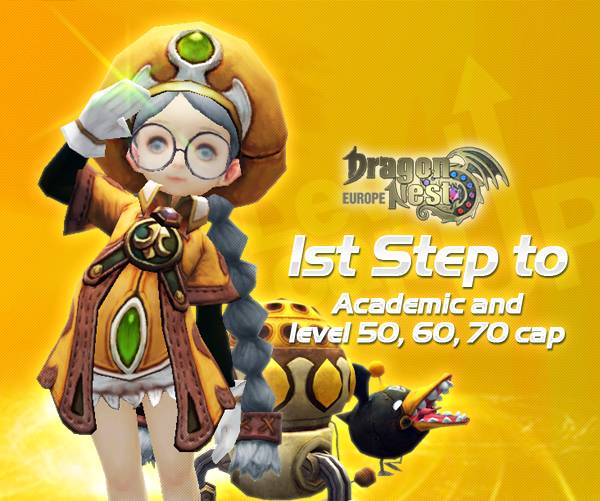 2013 08 08 Dragon Nest Europe - 1st Step to Academic and level 50-70 cap