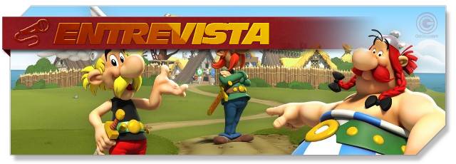 Asterix & Friends - Interview headlogo - ES