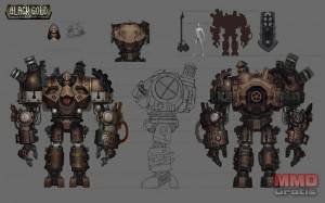 Black gold vehicles GS4