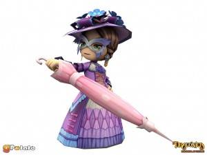 Dragonica_artwork_Umbrellalady