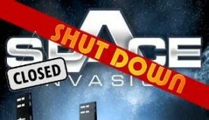 Space invasion shut